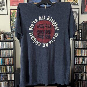 CHEAP TRICK We're All Alright! T-Shirt Size XXL Vintage Style